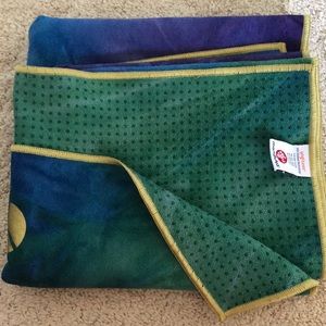 Tye-dye yoga towel from Manduka. Never used.